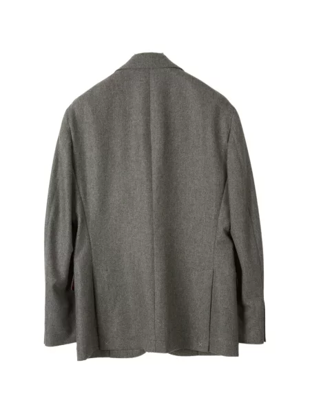 Sacou Brunello Cucinelli cu rever gri