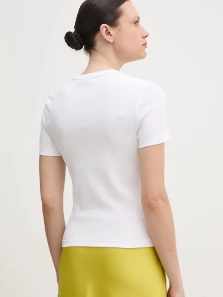 Tričko Calvin Klein Jeans bílá