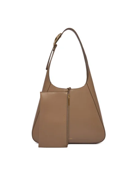 Calvin Klein Geantă de umăr brocart bej