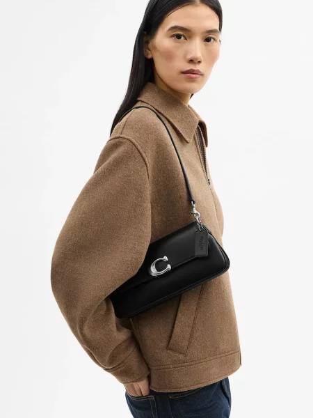 Кожаная сумка через плечо Coach
