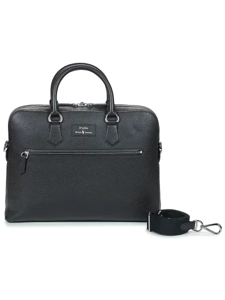 Geantă pentru laptop Polo Ralph Lauren negru