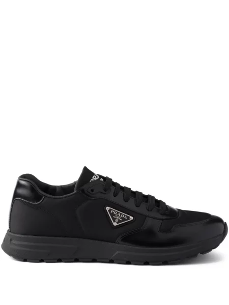 Sneakerși Prada din piele negru