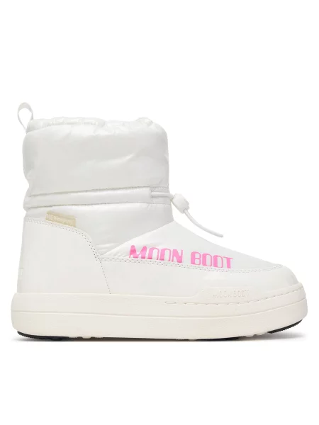 Апрески Moon Boot Jr Park Tube Mid Glitter Wp S бял