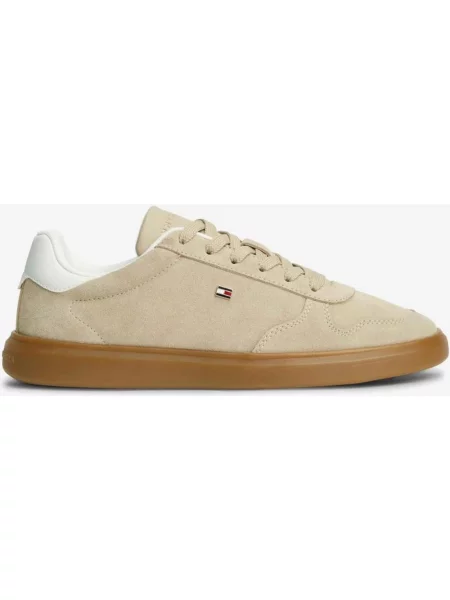 Buty do biegania Tommy Hilfiger Icon Court beżowy 36 biały
