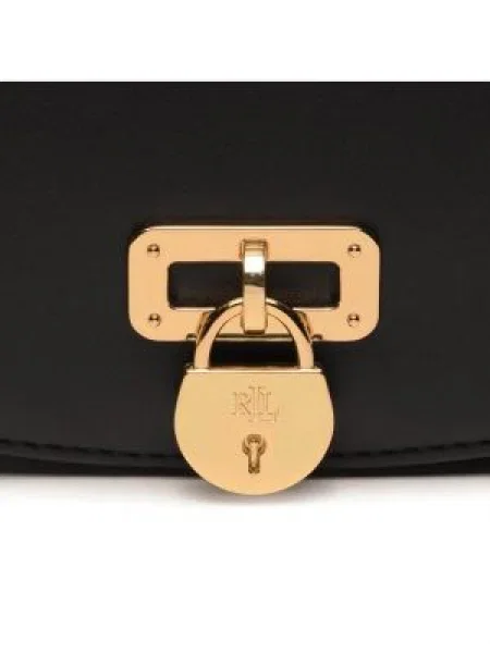 Crossbody kabelka Lauren Ralph Lauren čierna