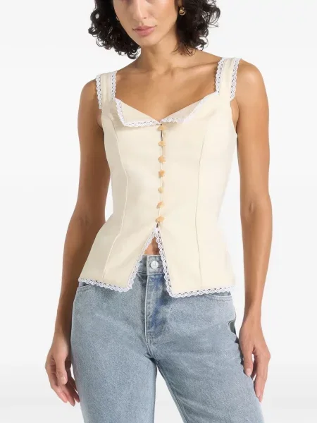 Top Manière De Voir din dantelă