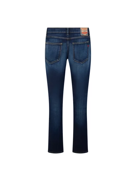 Diesel jeansy slim fit D-STRUKT niebieskie