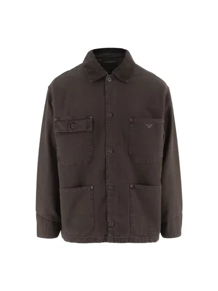 Kurtka Emporio Armani brązowa