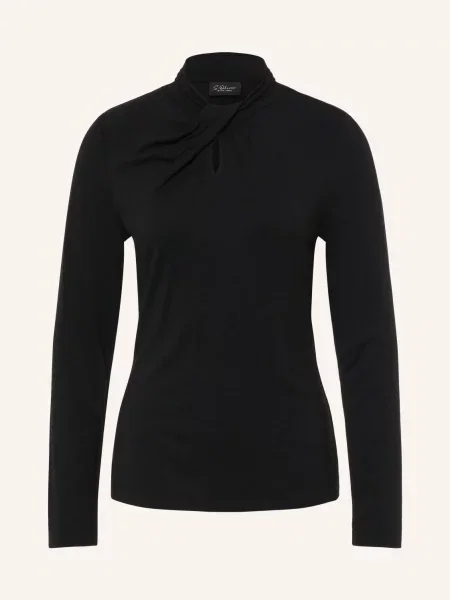 S.Oliver Black Label Tričko S Dlouhým Rukávem černá