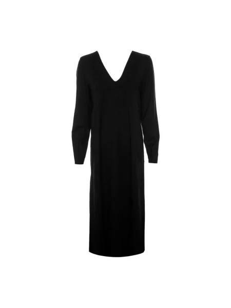 Sukienka midi Drykorn z dekoltem w serek czarna