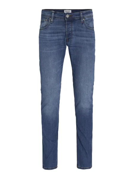 JACK & JONES Jeans JJEGlenn JJOriginal denim albastru