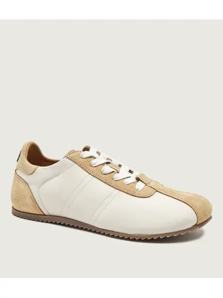 AMI Paris Sneakers Soft | piele întoarsă bej