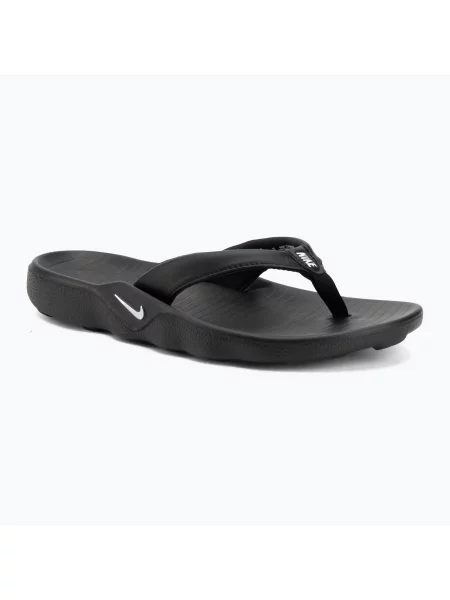 Șlapi pentru femei Nike Marina black/white alb