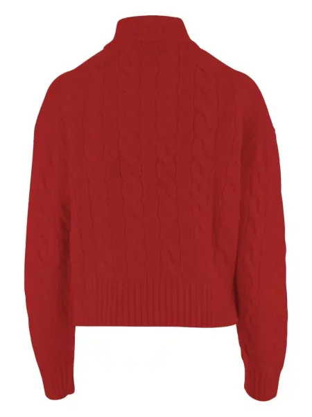 Кариран вълнен суичър с качулка Polo Ralph Lauren бродиран зелено