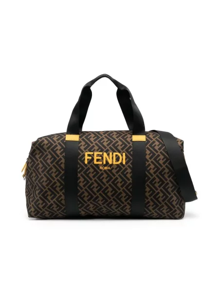 Torba dziecięca Fendi czarna