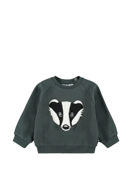 Sweter dziecięcy Molo zielony