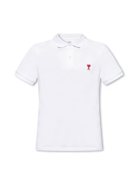 Polo Ami Paris w serca białe