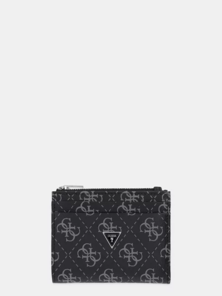 Кожен портфейл Guess MILANO мъжки SMMALO черно