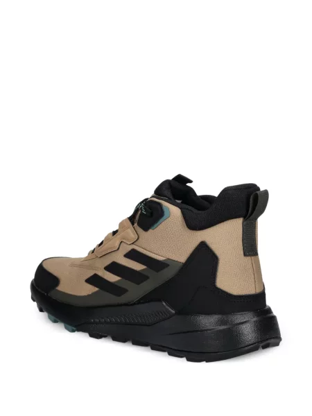Trčanje remenčić hlače Adidas s cvjetnim printom smeđa