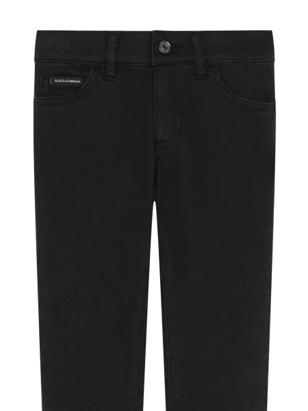 Jeansy skinny dziecięce Dolce And Gabbana niebieskie