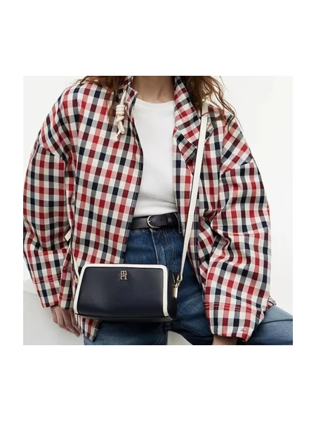 Geantă de mână Tommy Hilfiger Grace Camera Bag Col Block Space Blue Universal albastru