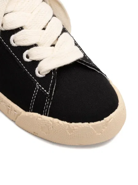 Sneakerși General Scale. din canvas negru
