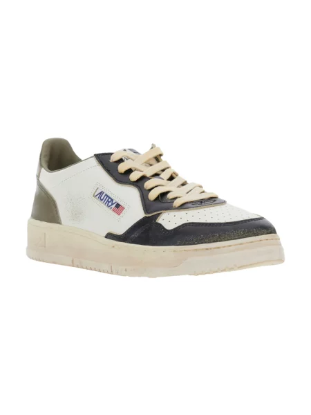 Sneakersy Autry retro białe
