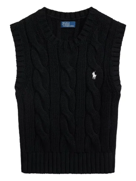 Șapcă Polo Ralph Lauren din fleece cu dungi cu volane albastru