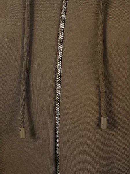 Hanorac cu glugă Max Mara cu cordon verde