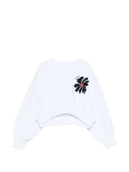 Bluza dziecięca Msgm biała