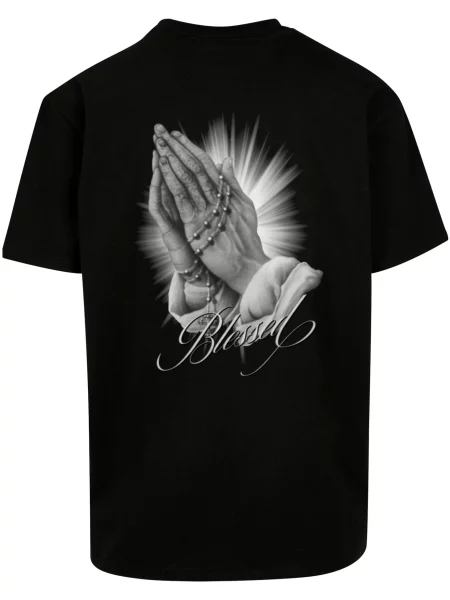 MJ Gonzales Póló Blessed x fekete fehér
