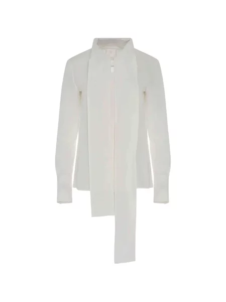 Bluză Givenchy de mătase alb