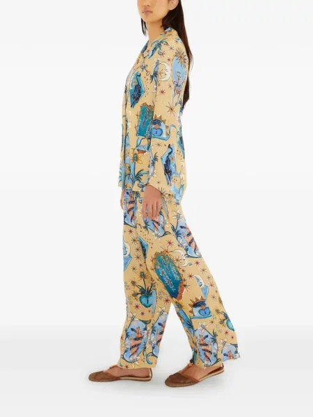 Pantaloni Farm Rio cu model floral