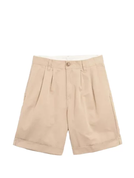 Pantaloni scurți Carhartt Wip plisate