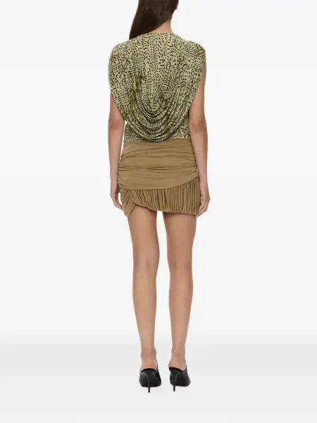 Decora top Christopher Esber verde