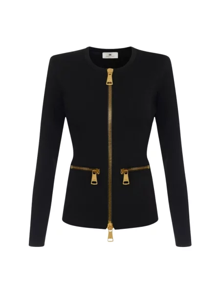 Kardigan Elisabetta Franchi czarny