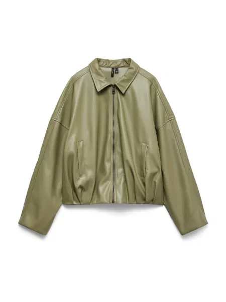 VERO MODA Geacă de primăvară-toamnă VMPOLLY stuf verde