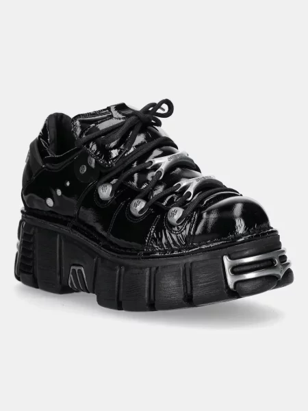 New Rock sneakers negru