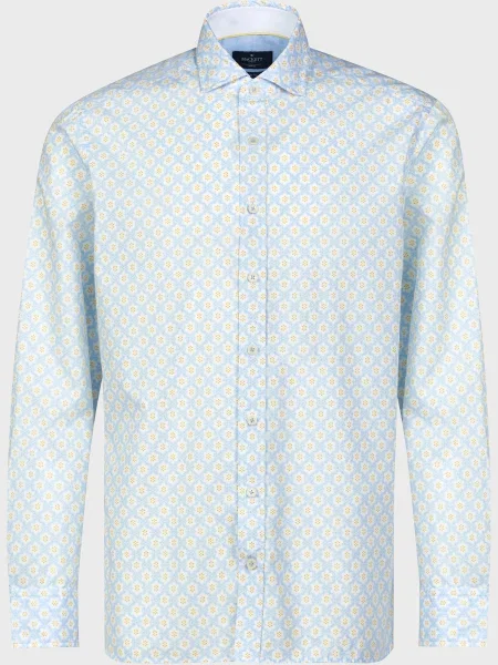 Рубашка Hackett London голубая