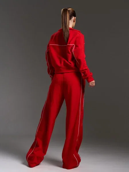 Спортивный костюм Issa Plus красный