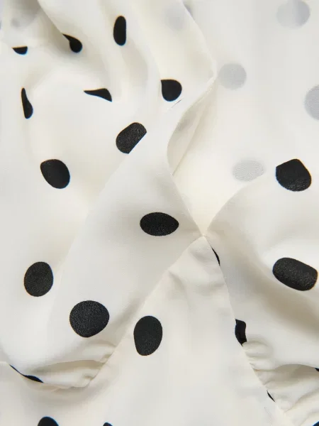 Reserved Сукня міді в горошок різнобарвний 