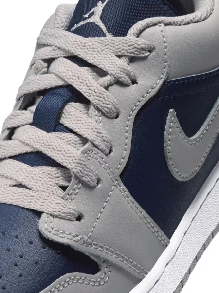 Jordan Air 1 Low sportcipő gyerek bőr szürke