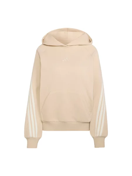 ADIDAS SPORTSWEAR Sportska sweater majica AK pijesak / bijela bež