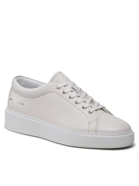 Sneakersy KARL LAGERFELD biela
