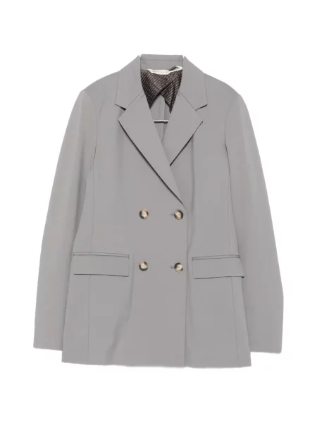 Sacou Max Mara cu două rânduri de nasturi gri