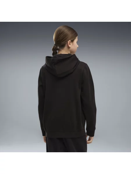PUMA Młodzieżowa bluza z kapturem Essentials Nature z nadrukiem Akcesoria czarny