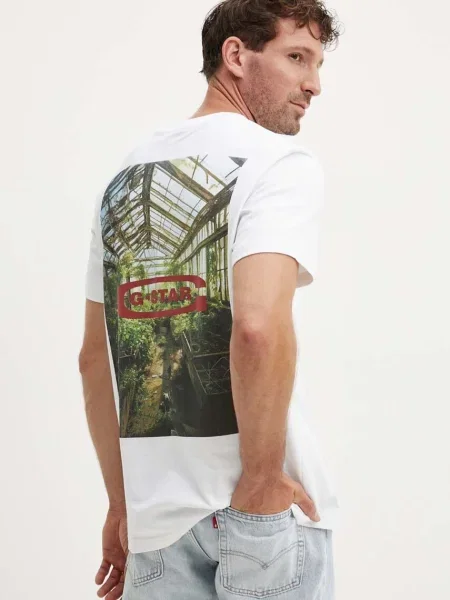 G-Star t-shirt biała