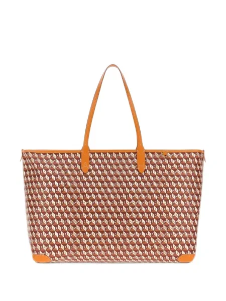 Geantă shopper Anya Hindmarch portocaliu