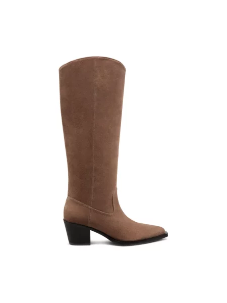 Botki Stuart Weitzman brązowe