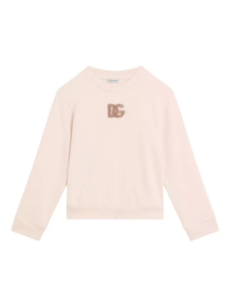 Bluza dziecięca Dolce And Gabbana różowa